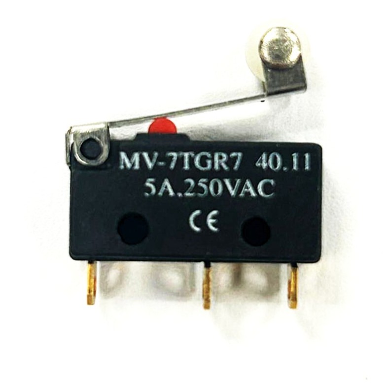 Essen MV-7TGR7 5a Microswitch with roller lever actuator
